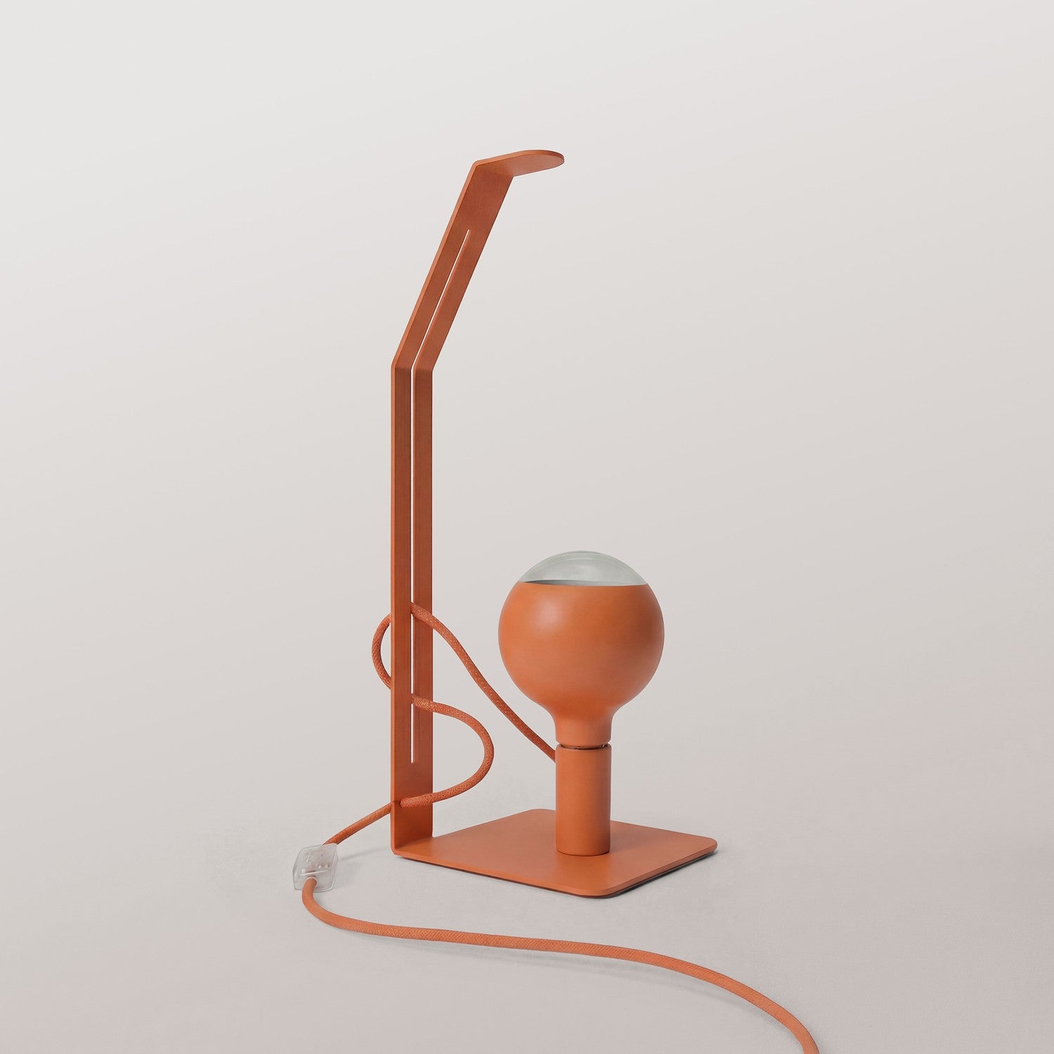 Koso Lucia - Lampada da tavolo con spina UK - Arancione