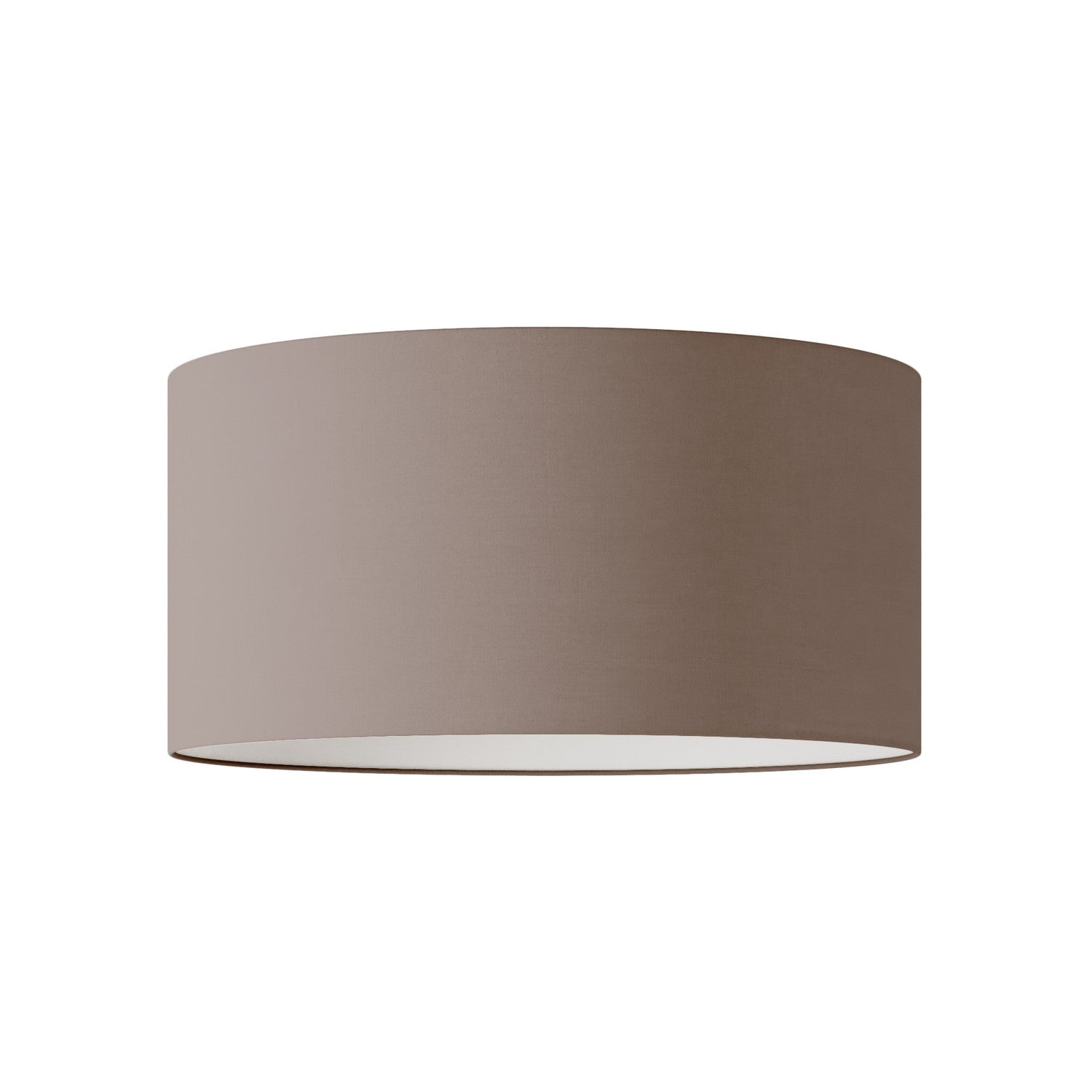 Paralume Cilindro XL in tessuto con attacco E27 - Made in Italy - Arenal Cenere