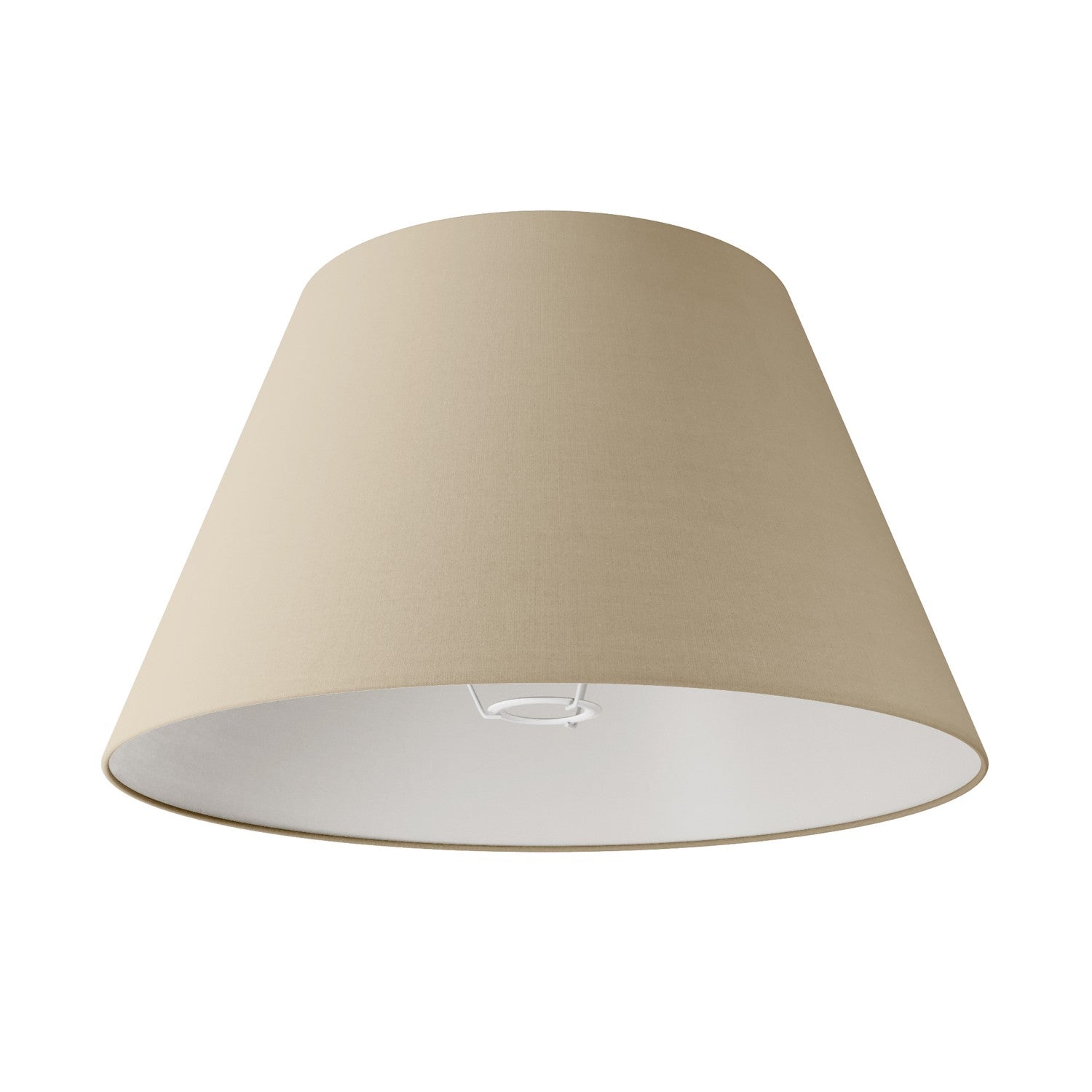 Paralume Impero L per lampada da tavolo o applique con attacco E27 - Made in Italy - Arenal Tortora