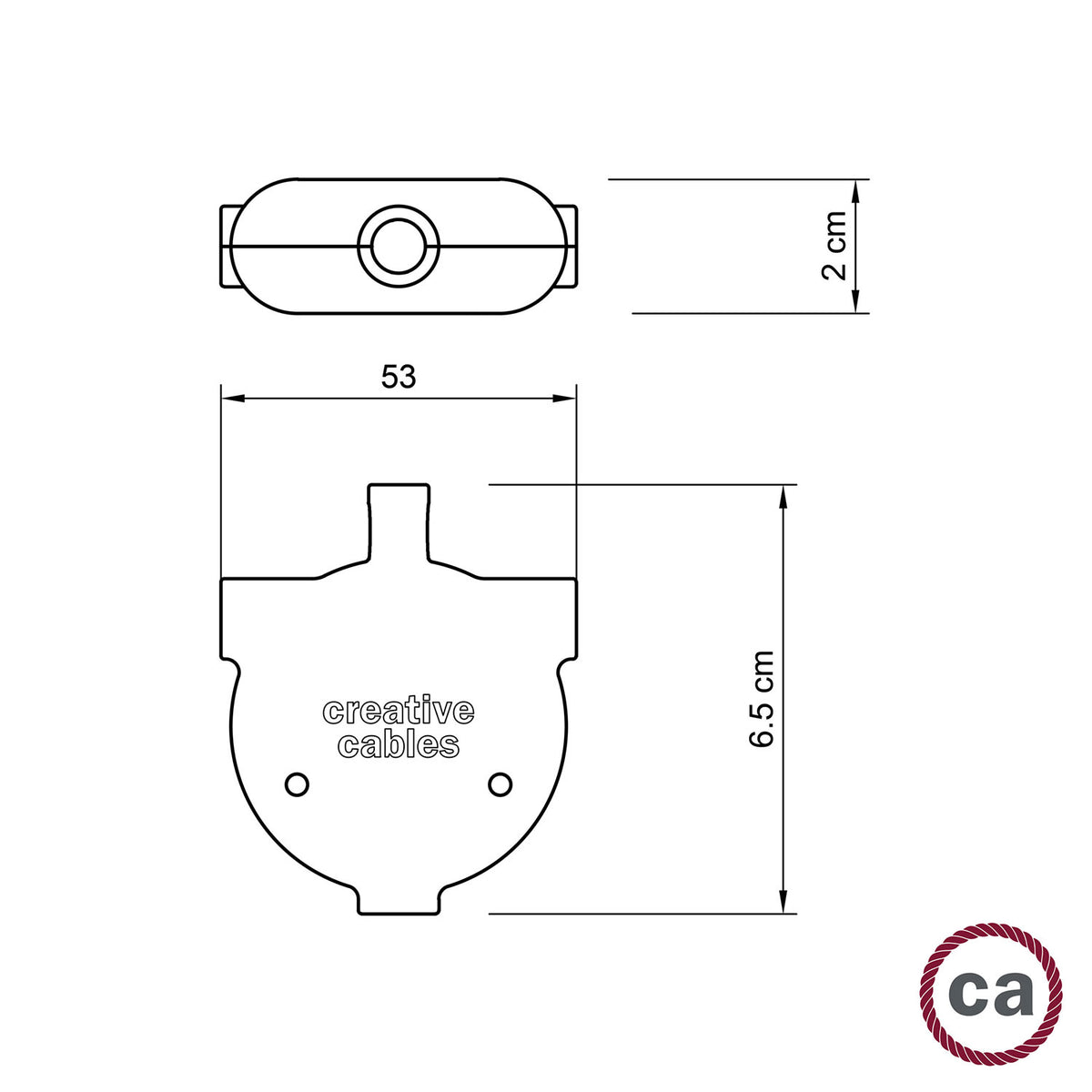 EIVA-3 Giunto 3 vie IP65 per esterno - Sistema Modulair - Verde prato