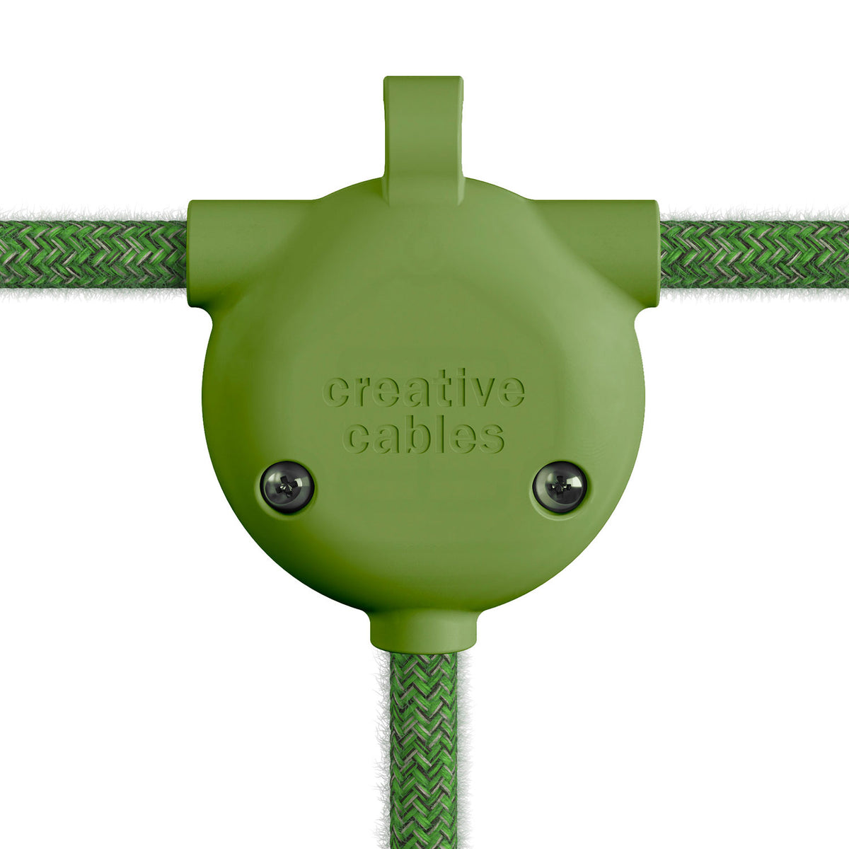 EIVA-3 Giunto 3 vie IP65 per esterno - Sistema Modulair - Verde prato