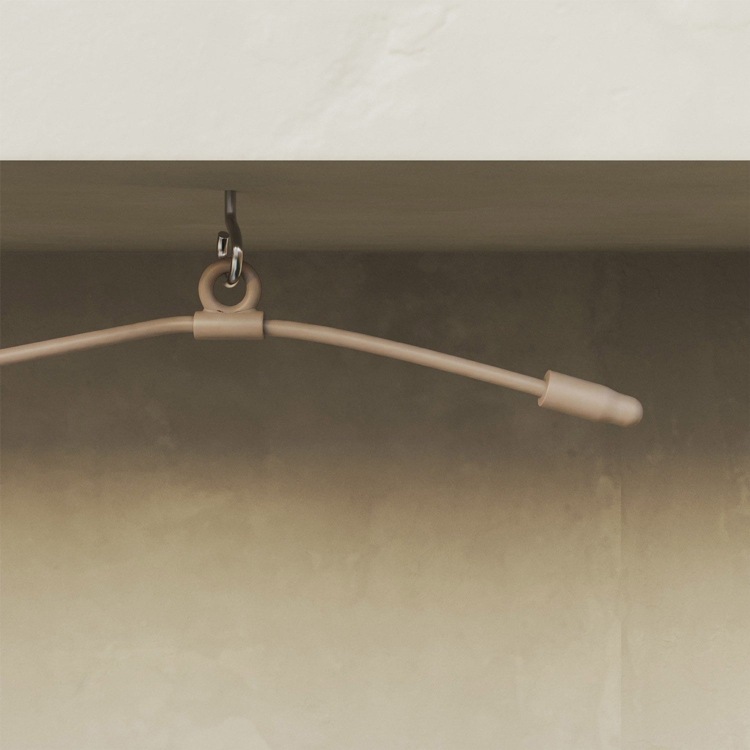 Catena luminosa 3 punti luce da esterno IP67 Desert Brown - Marina3 Cherry 70 cm