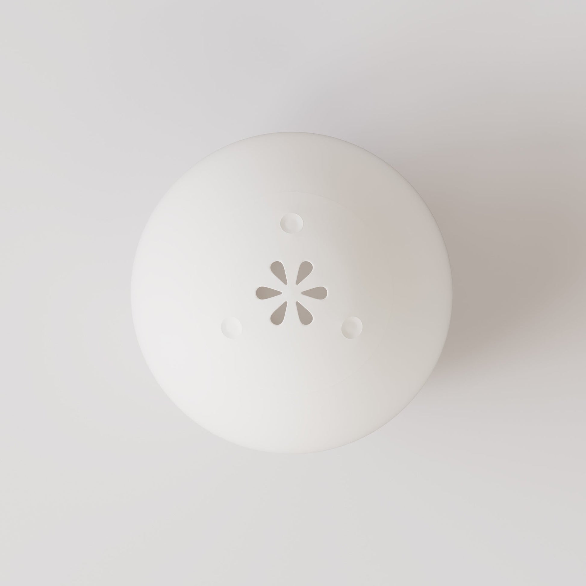 Applique da esterno Modulair IP65 con estensione a L e paralume a sfera infrangibile Unbreak-a-Ball - Bianco