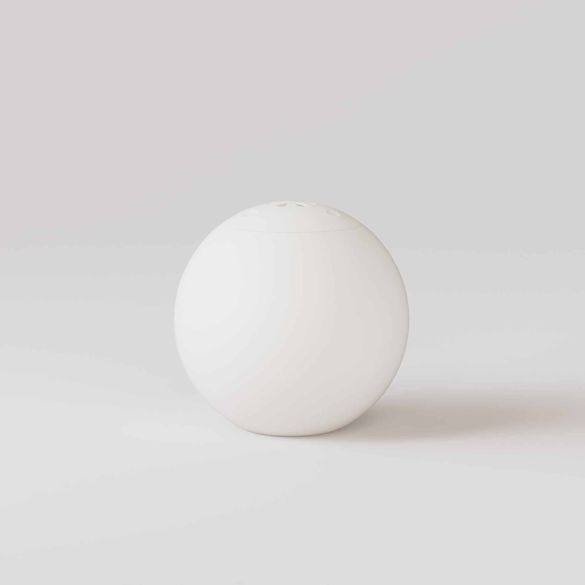 Applique da esterno Modulair IP65 con estensione a L e paralume a sfera infrangibile Unbreak-a-Ball - Bianco