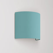 Applique Ventola con paralume in tessuto - Made in Italy - Teletta Verde Dubbio