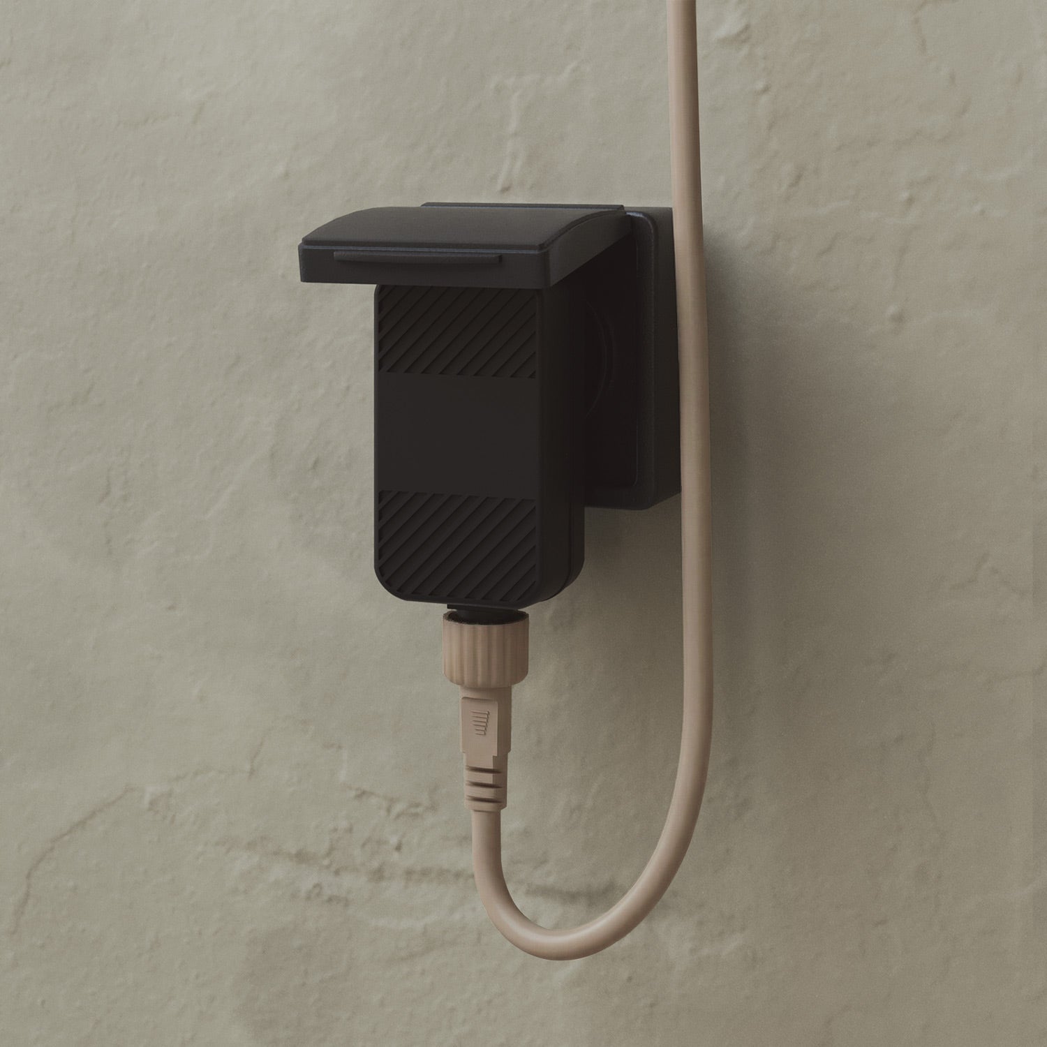 Catena luminosa 3 punti luce da esterno IP67 Desert Brown - Marina3 Cherry 140 cm