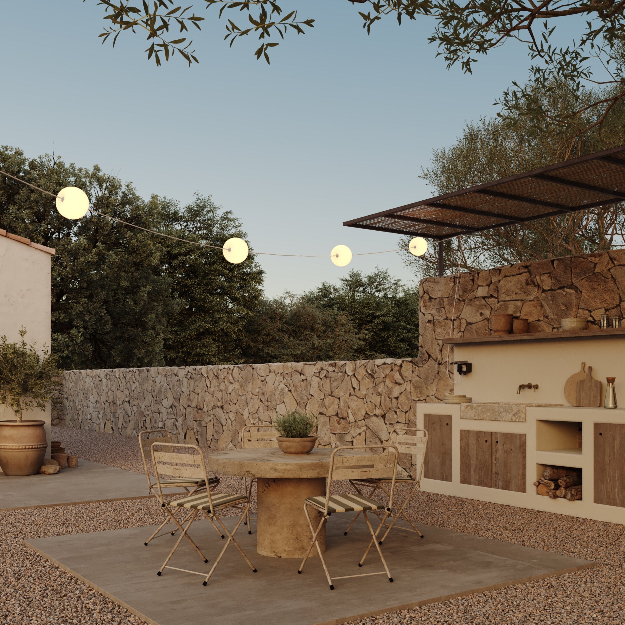 Cavo di connessione tra paralumi 70/140 cm (27 9/16" / 55 1/8") - Marina - Bianco sabbia 140 cm (55 1 8")
