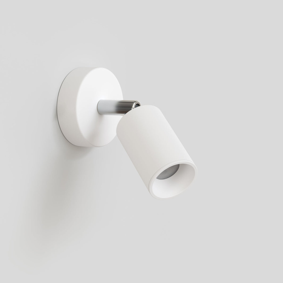 Faretto GU10 orientabile da parete o soffitto Bispot - Bianco opaco - Creative Cables