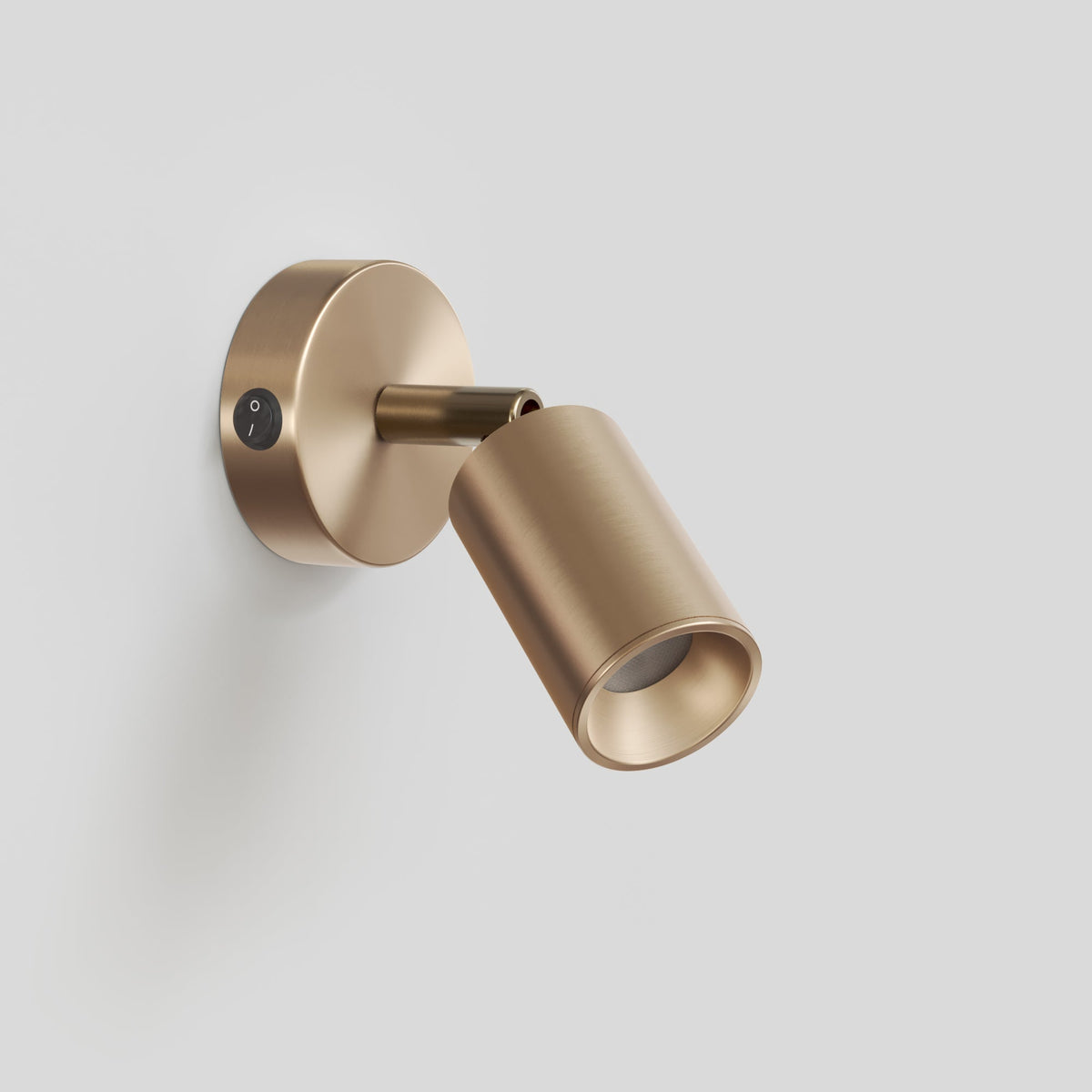 Faretto GU10 orientabile da parete o soffitto Bispot - Bronzo satinato - Creative Cables
