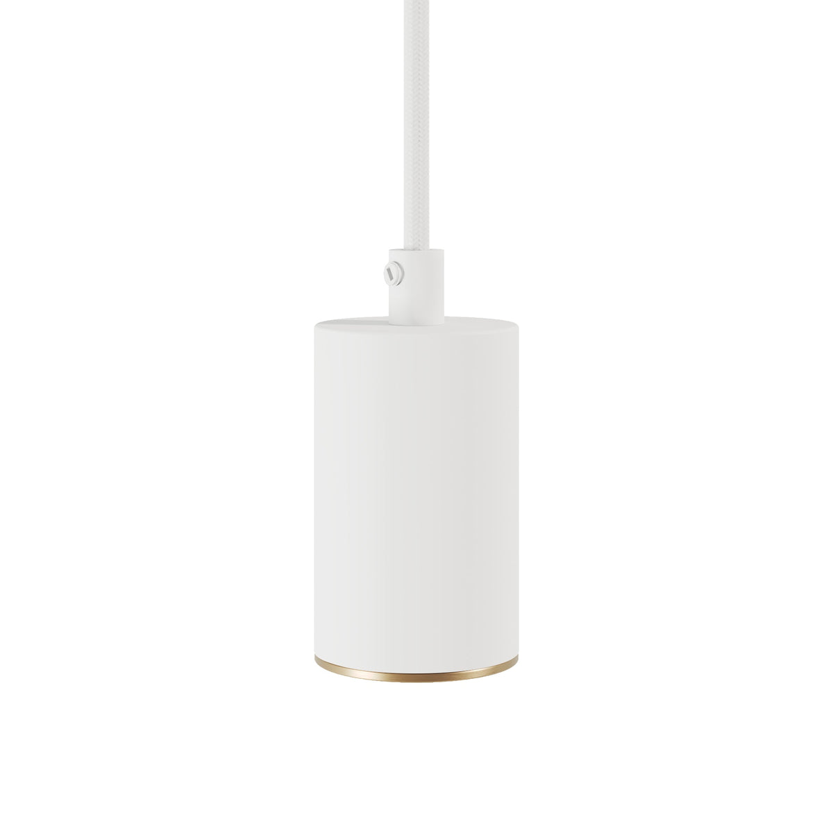 Faretto GU10 Spotlight LED Bispot - Bianco opaco / Bronzo satinato - Creative Cables