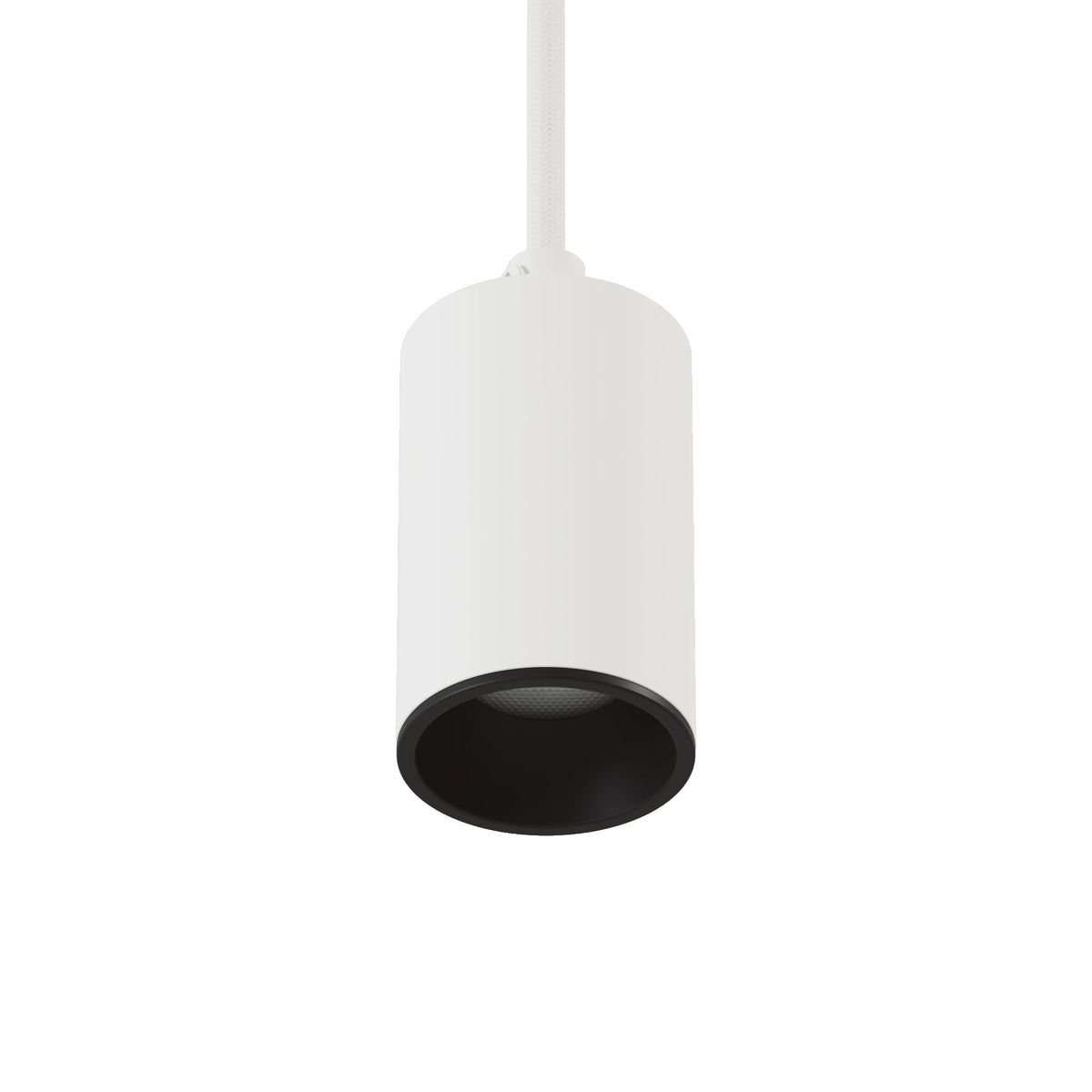 Faretto GU10 Spotlight LED Bispot - Bianco opaco / Nero - Creative Cables