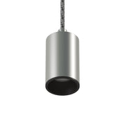 Faretto GU10 Spotlight LED Bispot - Titanio satinato / Nero - Creative Cables