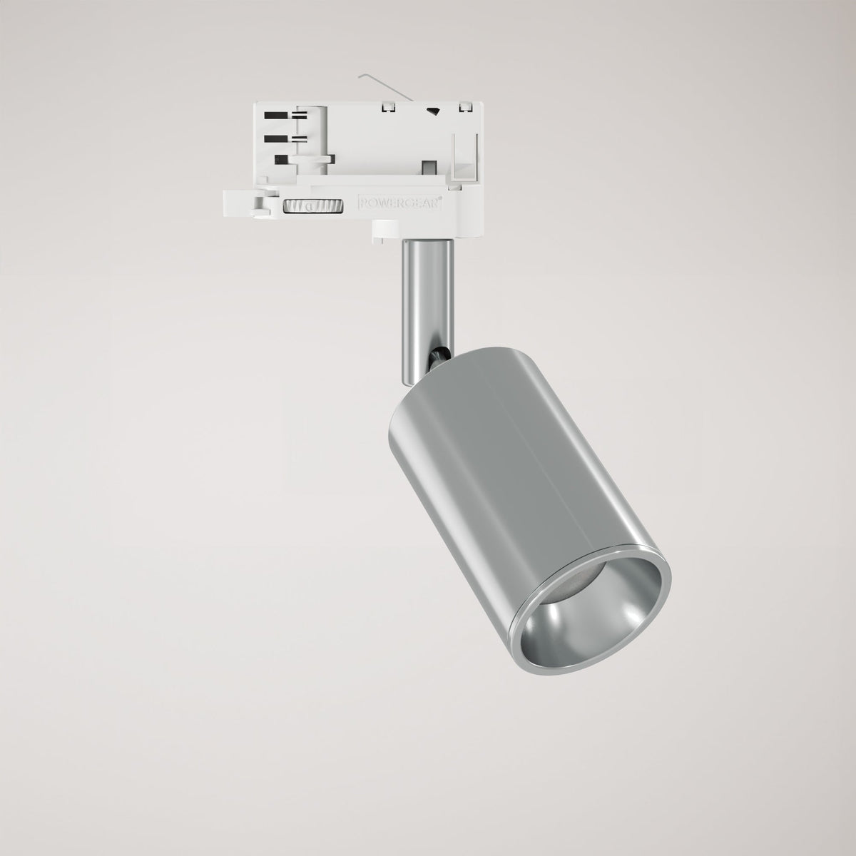 Faretto orientabile Bispot per sistema a binario - Cromo - Creative Cables