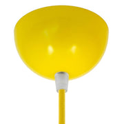 Kit rosone semisferico in metallo verniciato - Giallo