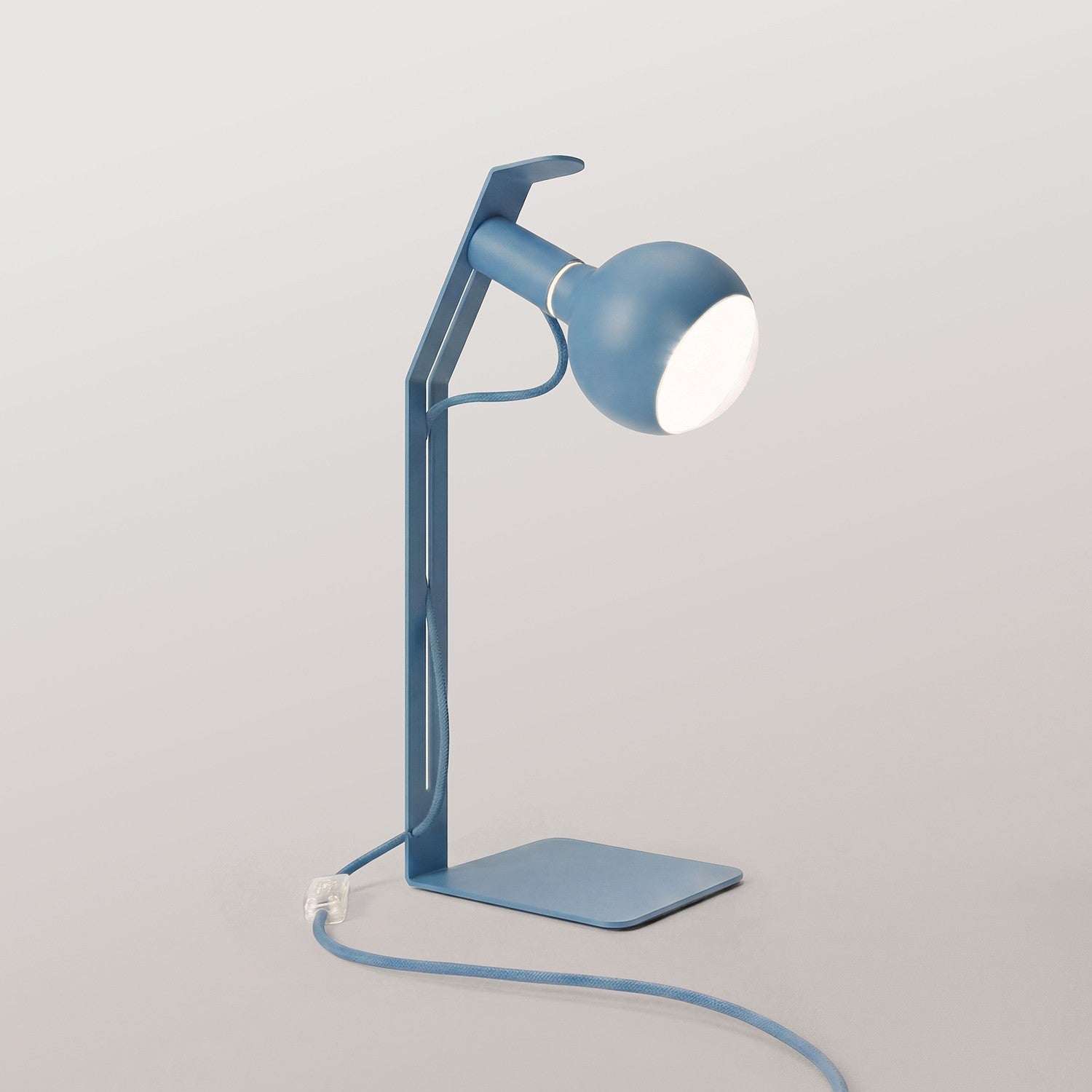 Koso Lucia - Lampada da tavolo con spina UK - Blu