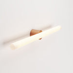 Lampada in metallo da parete o soffitto con lampadina LED lineare S14d - Rame satinato