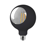 Lampadina LED Camo G125 4,8W 806Lm E27 2700K Dimmerabile - Nero