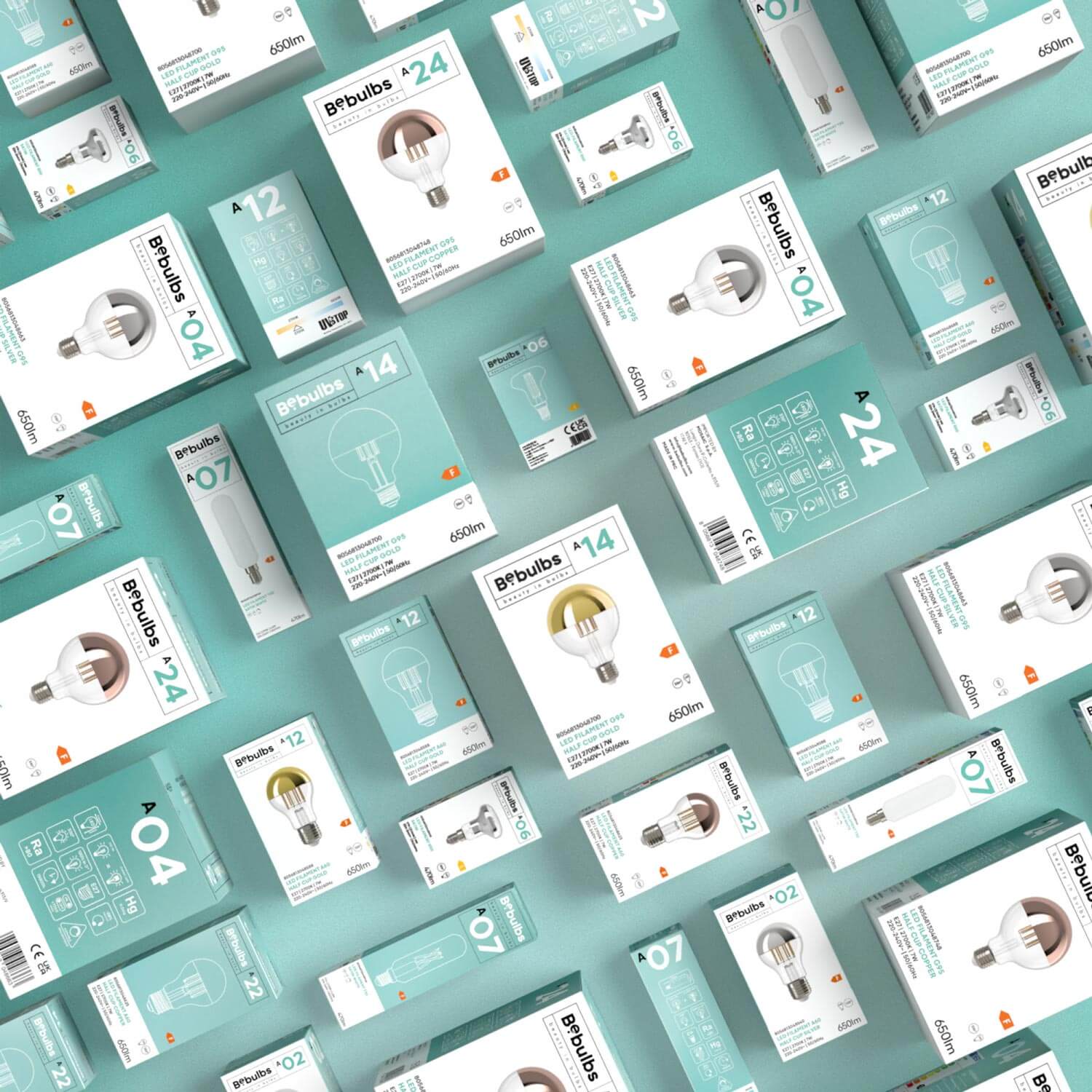 Lampadina LED Half Frosted Lens Goccia A60 7W 806Lm 2700K Dimmerabile - A08