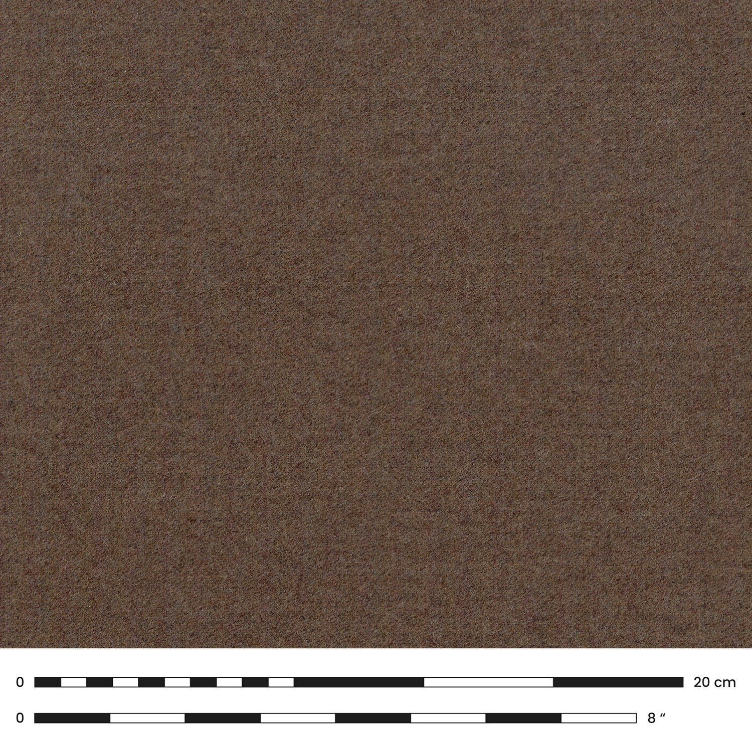 Paralume Cilindro M in tessuto con attacco E27 - Made in Italy - Lana Marrone