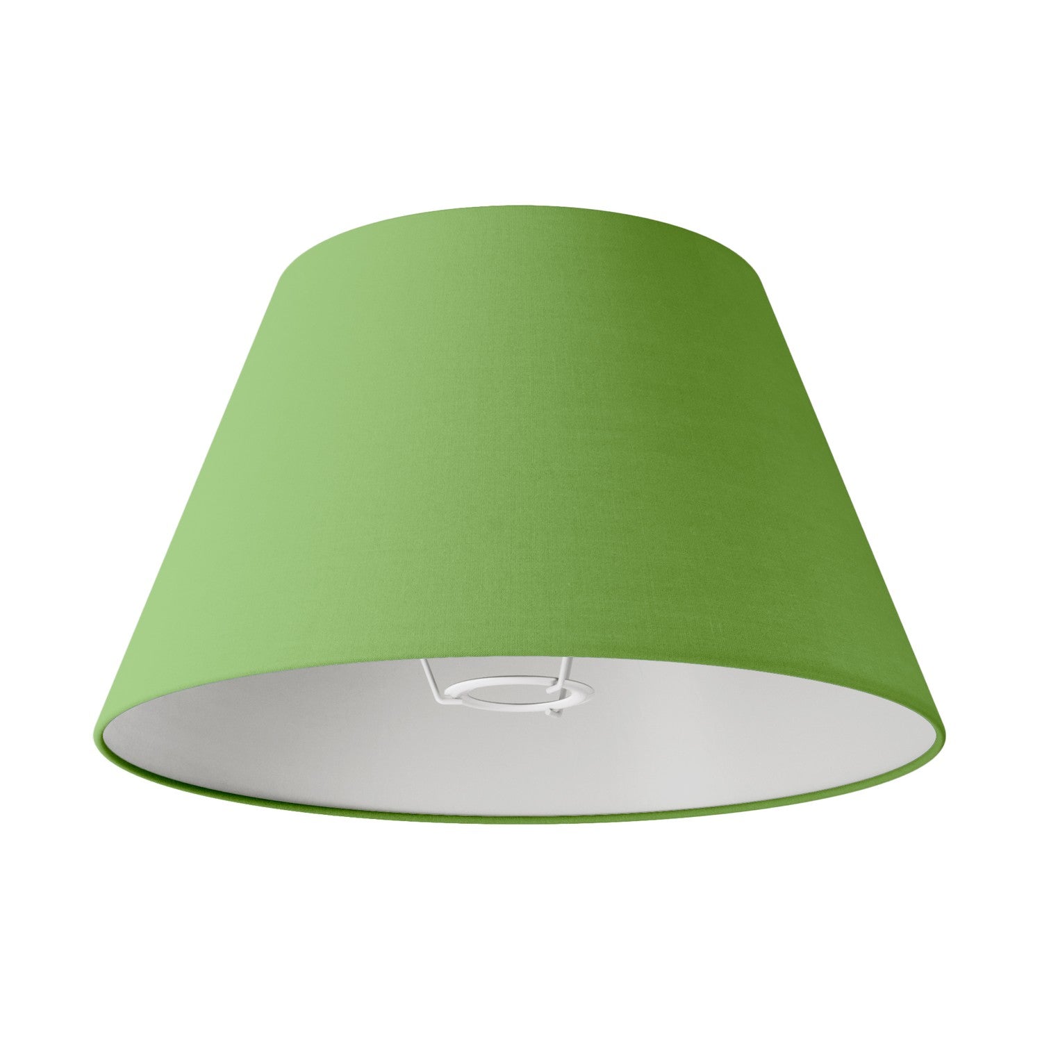 Paralume Impero M in tessuto per lampada da terra con attacco E27 - Made in Italy - Cinette Verde Pistacchio