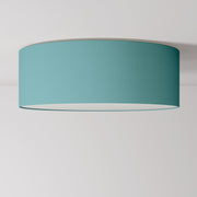 Plafoniera in tessuto Large - Made in Italy - Teletta Verde Dubbio