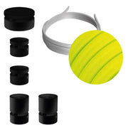 Sistema Filé Wiggle Kit - con cavo CF10 di 3 m per catenaria e 5 componenti in legno verniciato nero per interni